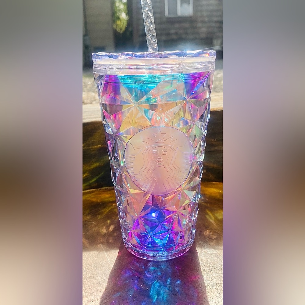 Starbucks Holiday 2023, Iridescent, Rainbow Prism Tumbler